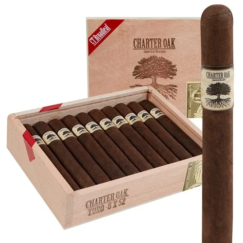 Foundation Cigar Co. Charter Oak Conn. Broadleaf Mad 